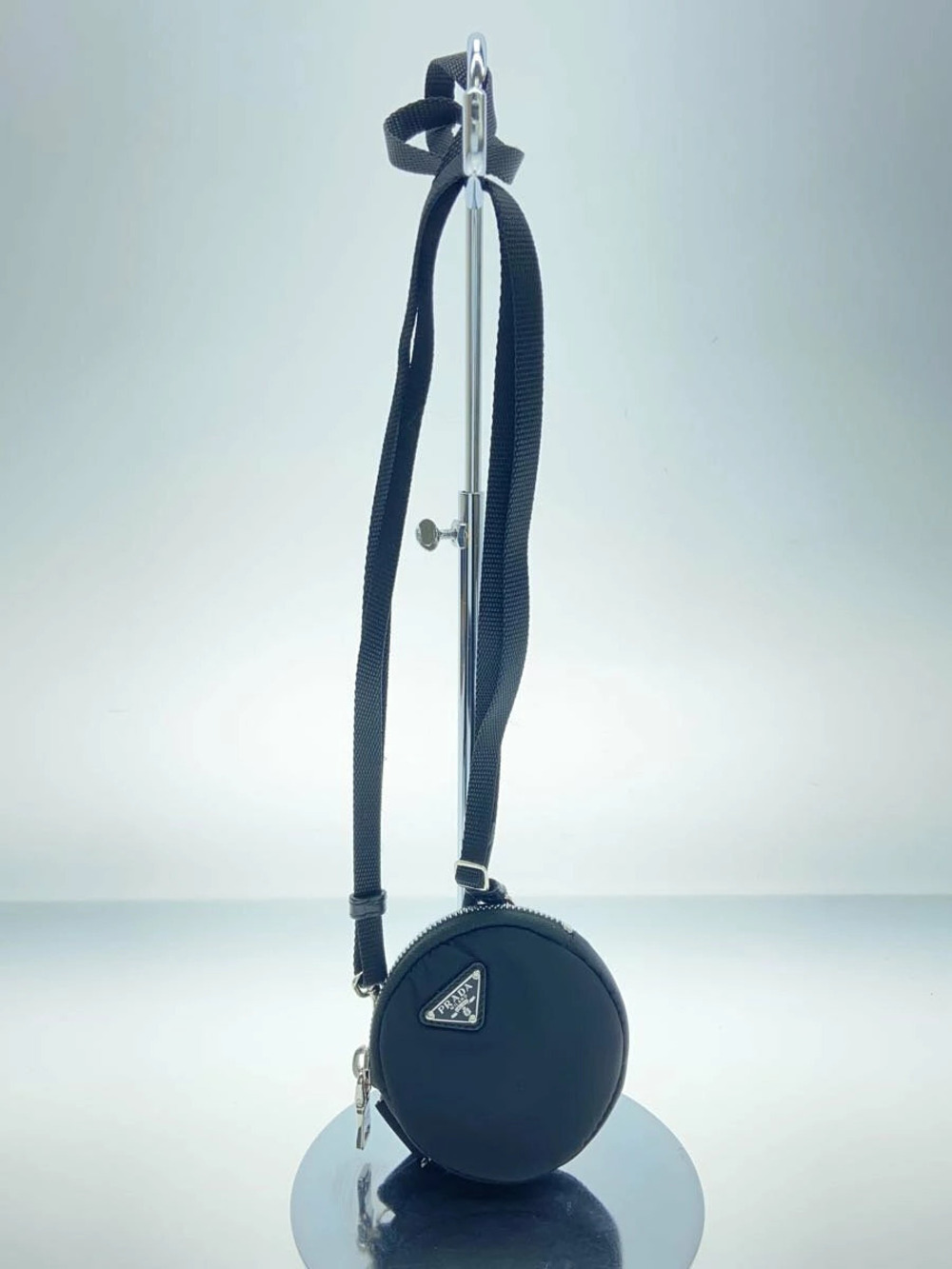 Prada Re Shoulder Pouch Clutch Bag Black
